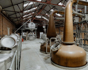 The stills at White Peak distillery